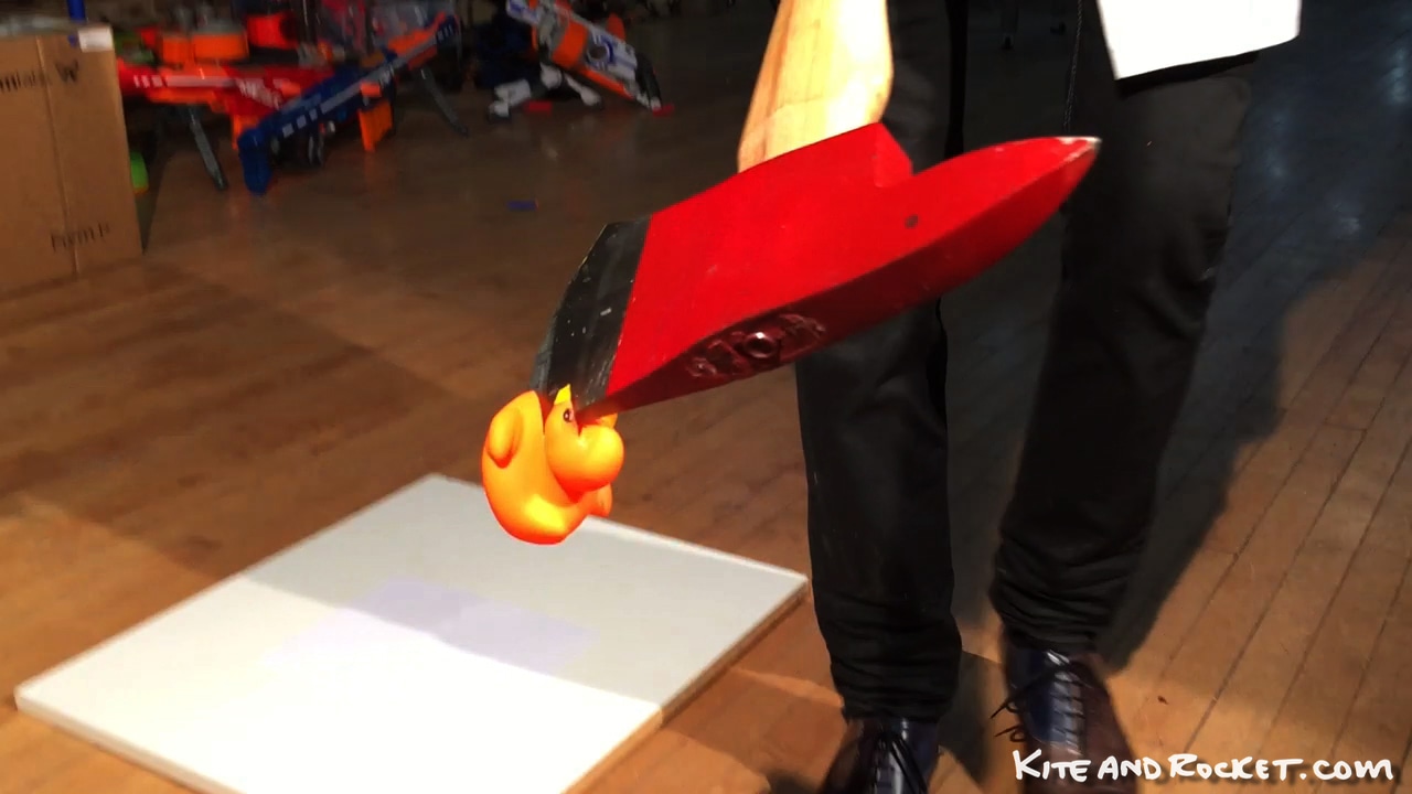 Splitting Things With A Fire Axe