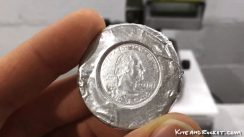 Counterfeiting a quarter using Bismuth thumbnail